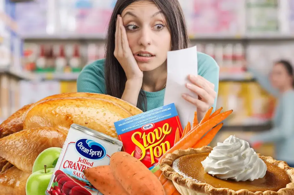 Thanksgiving dinner groceries cost 23% more than last year, with an 188% rise on this holiday favorite.