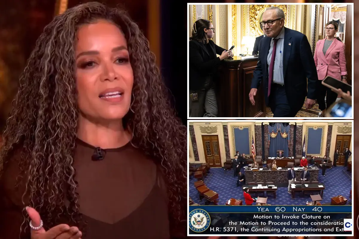 'The View' host criticizes Chuck Schumer following Senate agreement to prevent government shutdown