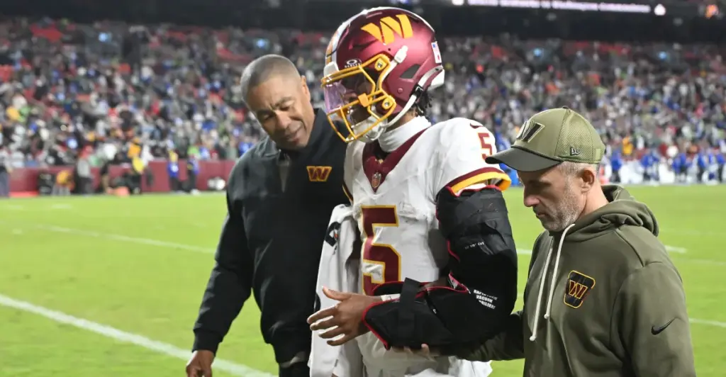 The impact of Jayden Daniels’ elbow injury on fantasy football