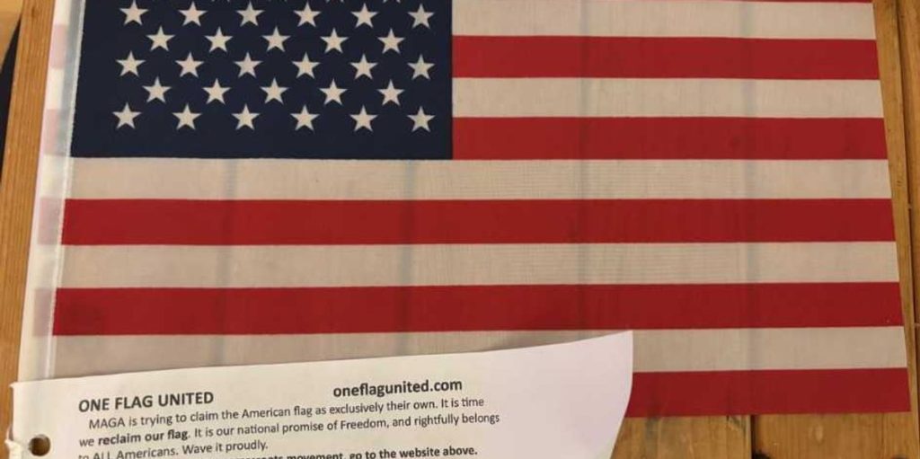 The left aims to take back the American flag; have they run out of lighter fluid?