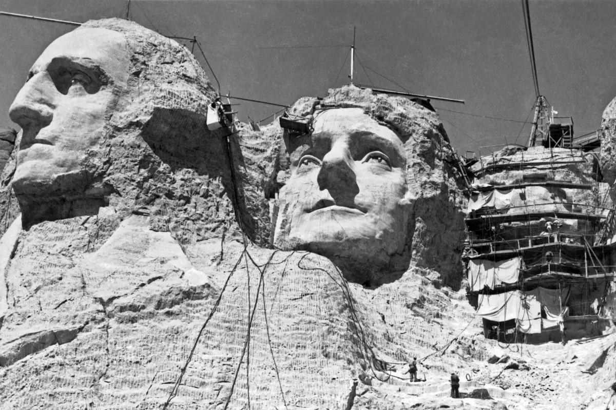 The true story behind the creation of Mount Rushmore