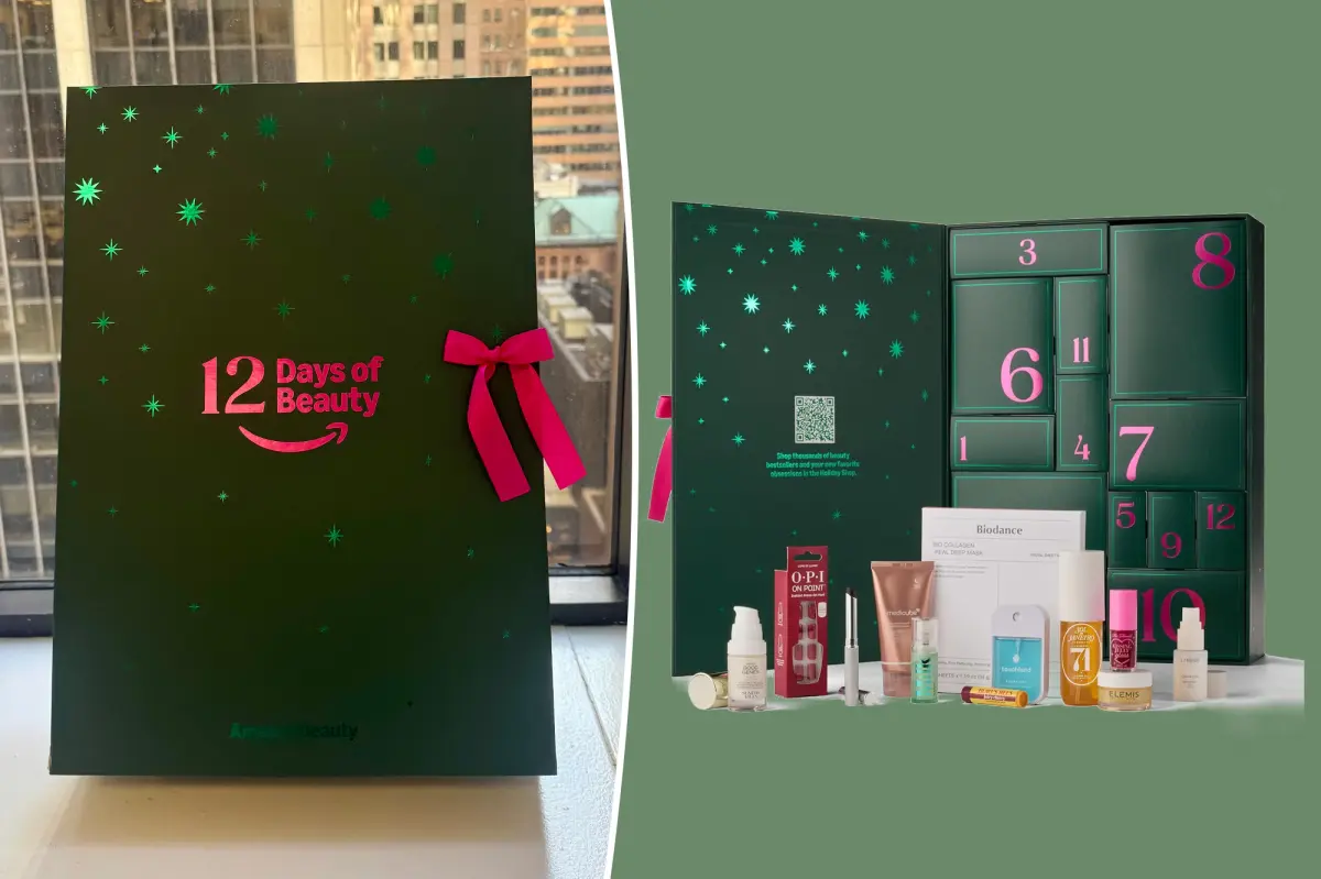 The value of Amazon's beauty Advent calendar exceeds twice its $98 cost.