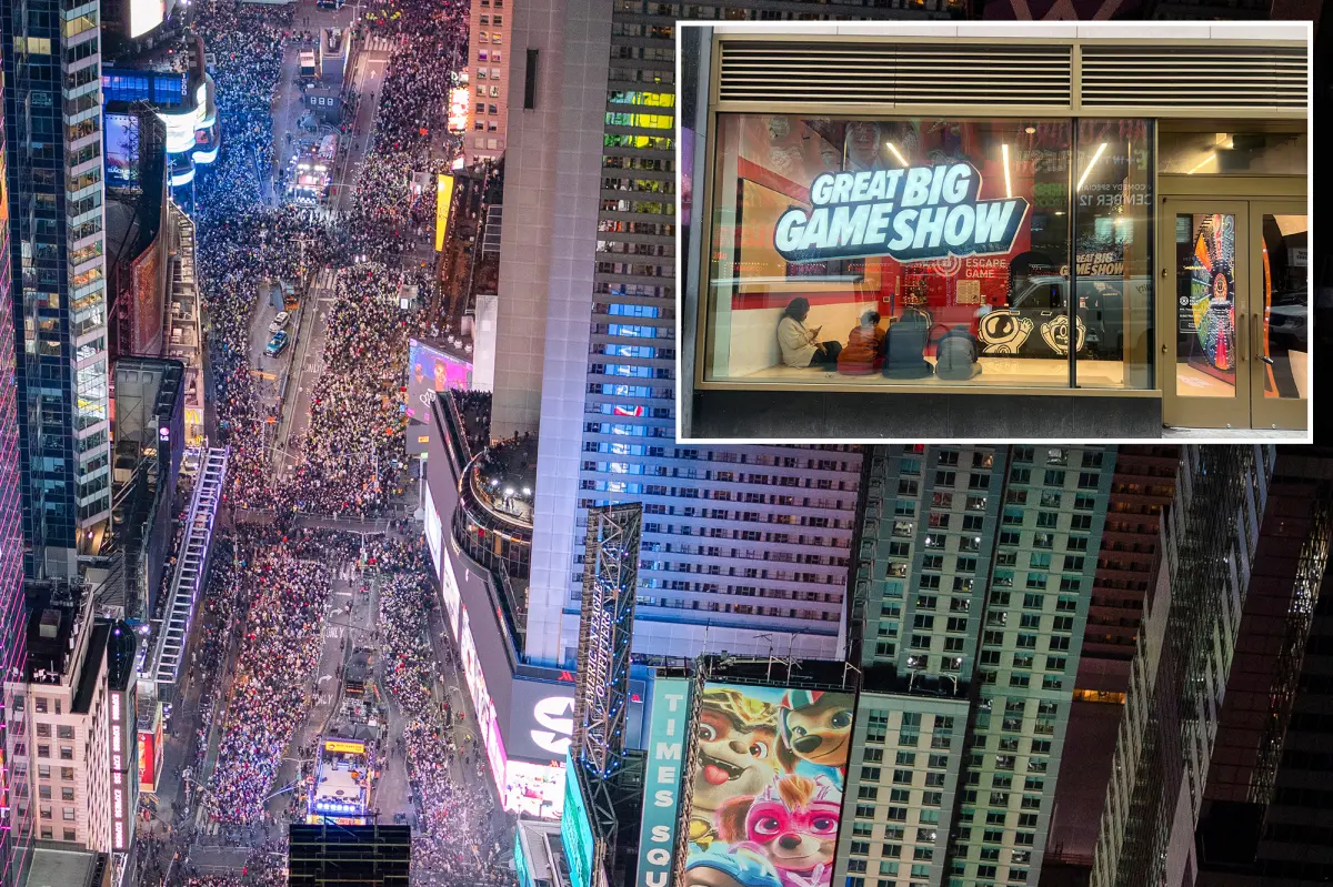 Times Square is preparing for projects to come together before the ball drop.