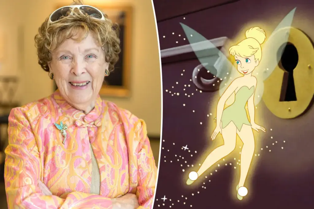 Tinker Bell's original voice actress, 96, shares a character trait she secretly added to the film