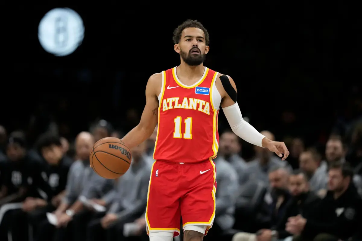 Trae Young sustains MCL sprain in early game injury setback for the Hawks