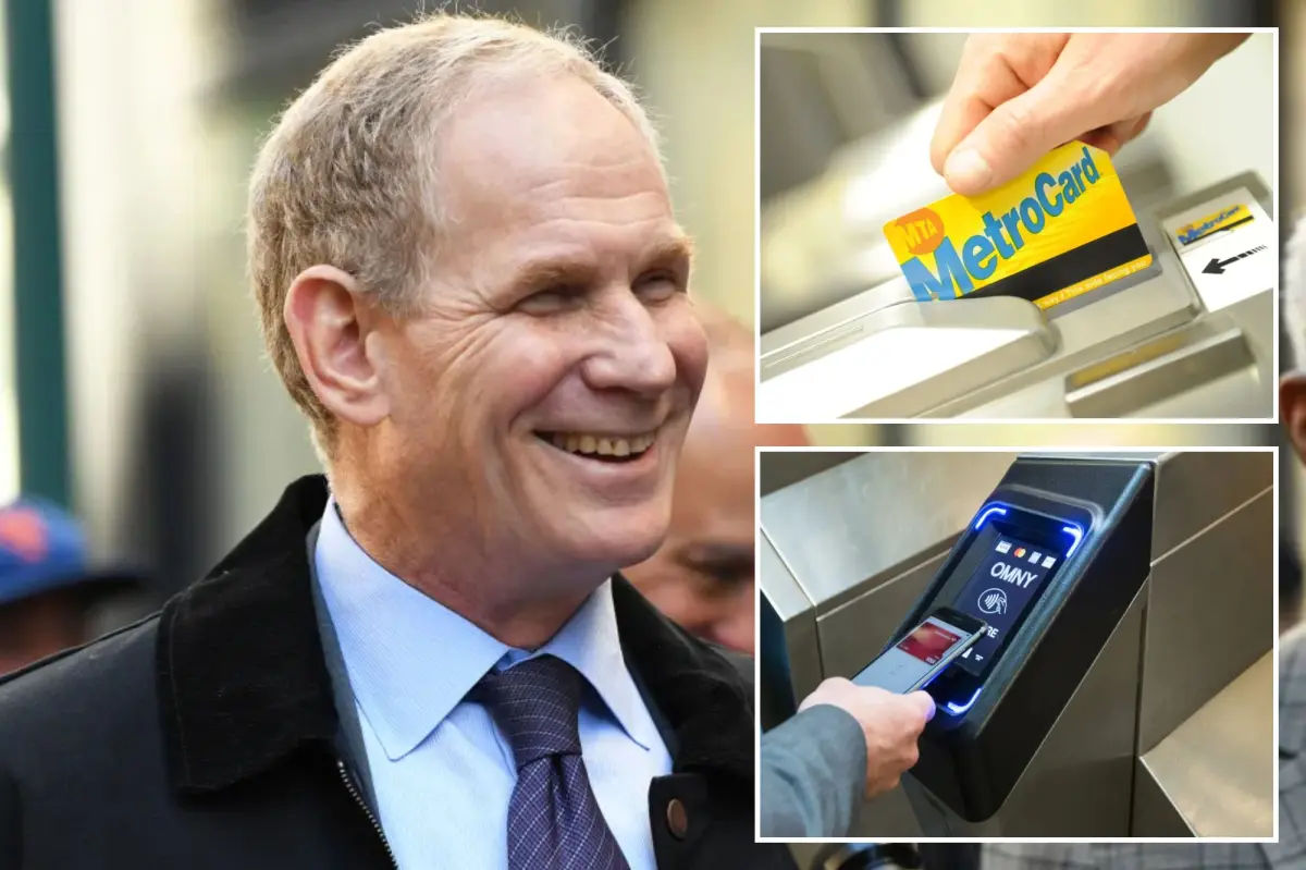 Transit leader makes a mistake on MetroCard pricing while casually promoting the switch to tap-to-ride.