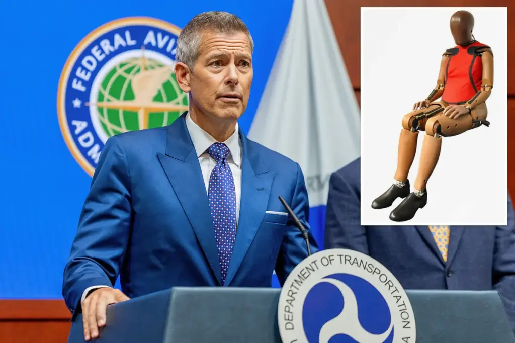 Transportation Department introduces a groundbreaking female crash test dummy