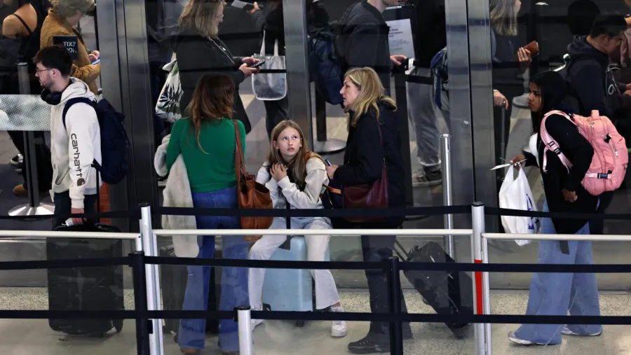 Travelers in the US face a second day of flight cancellations as the government shutdown continues