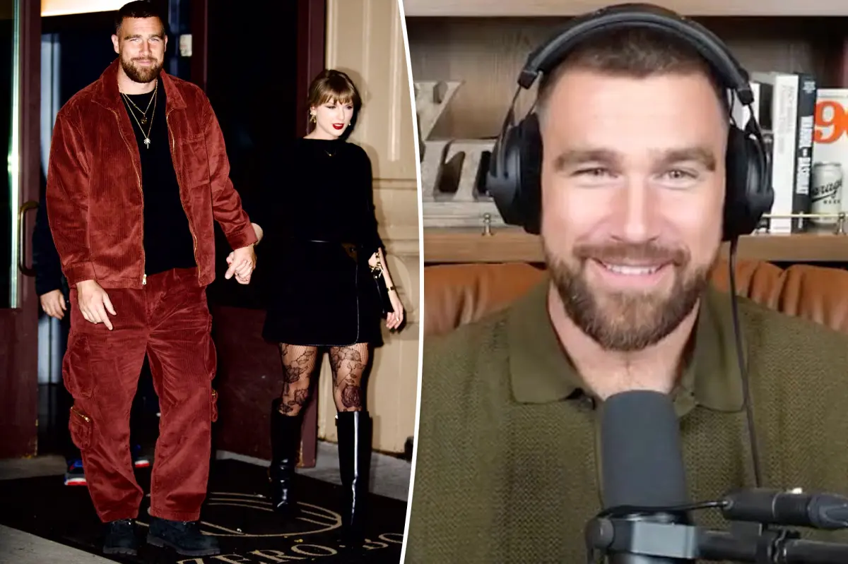 Travis Kelce describes his enjoyable NYC trip with Taylor Swift during the Chiefs' break.