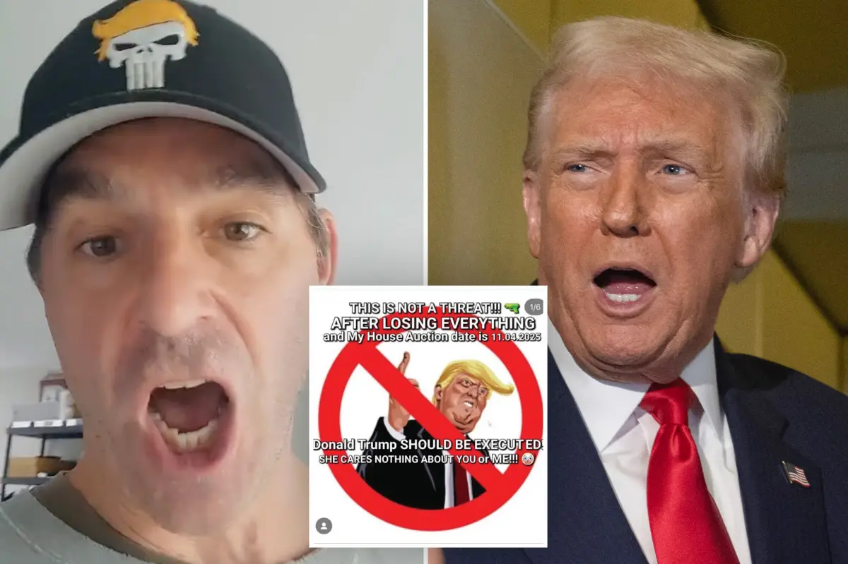 Trent Schneider taken into custody for constantly threatening to 'execute' President Trump