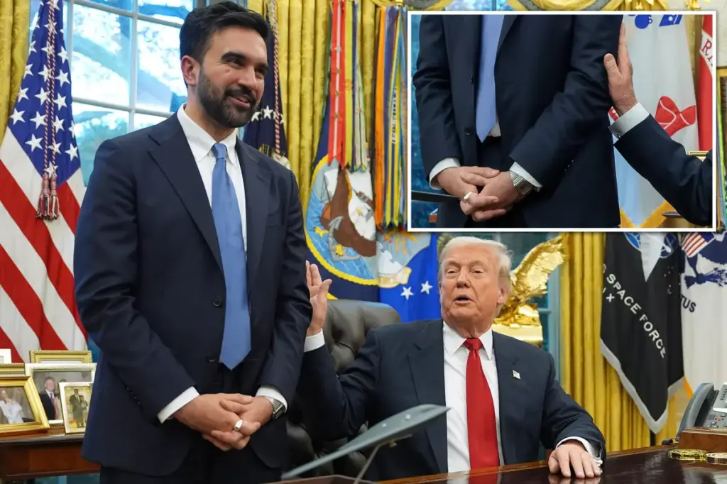 Trump and Mamdani appear 'excited' in their first White House meeting, according to a body language expert