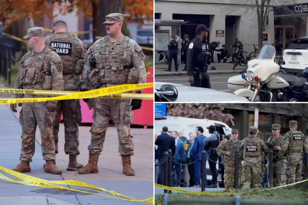 Trump asks for an additional 500 National Guard troops in DC following the shooting