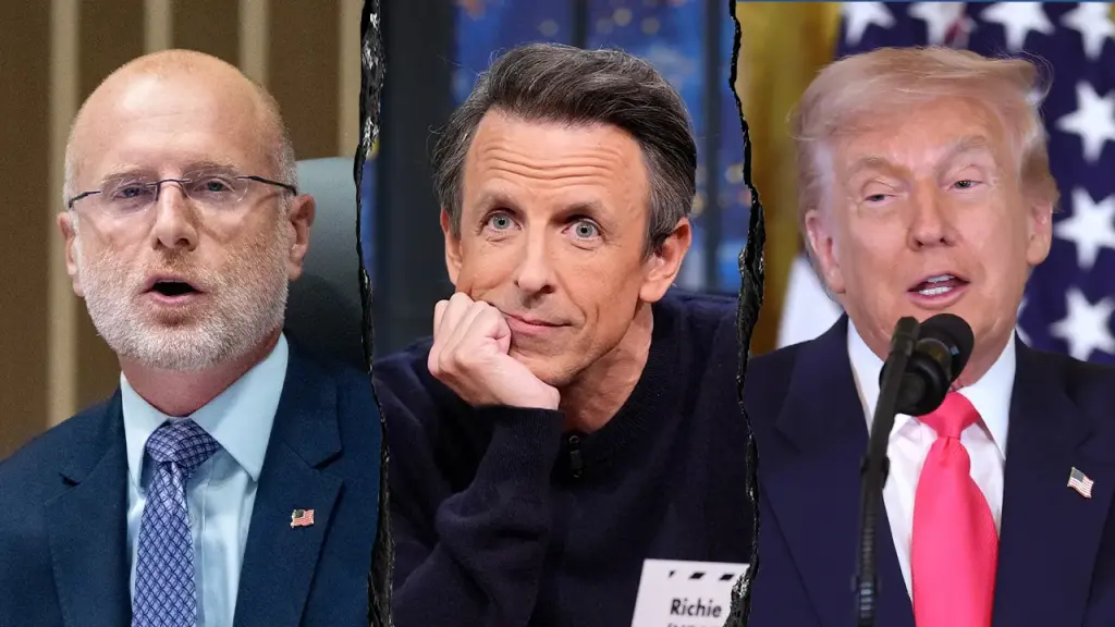 Trump demands Seth Meyers be dismissed as FCC chair's re-sharing attracts attention