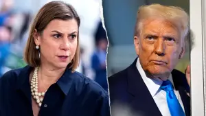 Trump explains that his remark about Democrats being 'punishable by death' was not a threat.