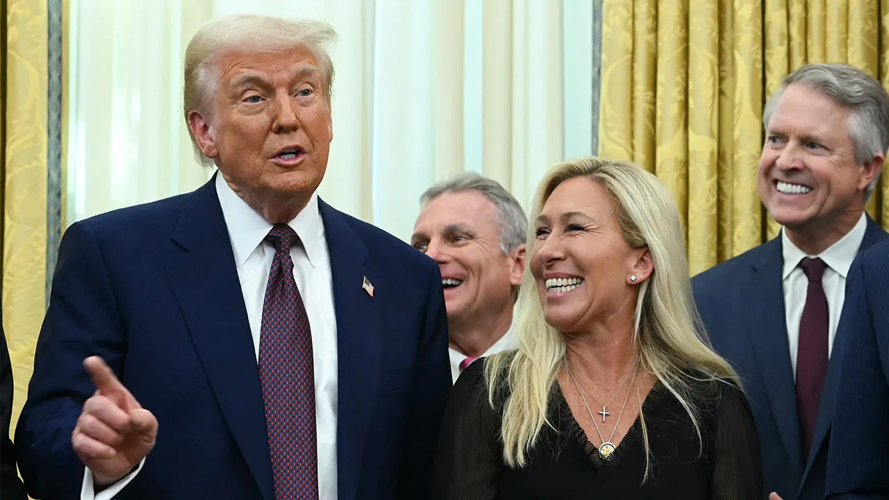 Trump expresses his desire for Marjorie Taylor Greene to come back to politics.