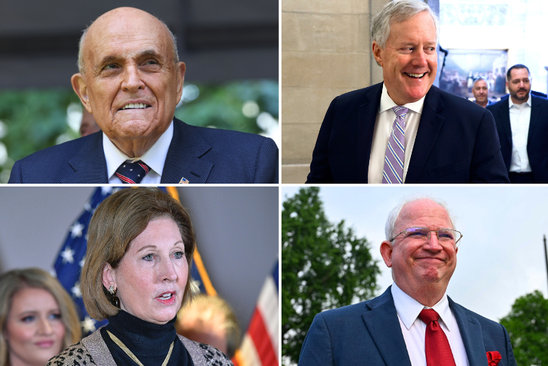 Trump has granted pardons to at least 77 people charged with trying to reverse the 2020 election results.