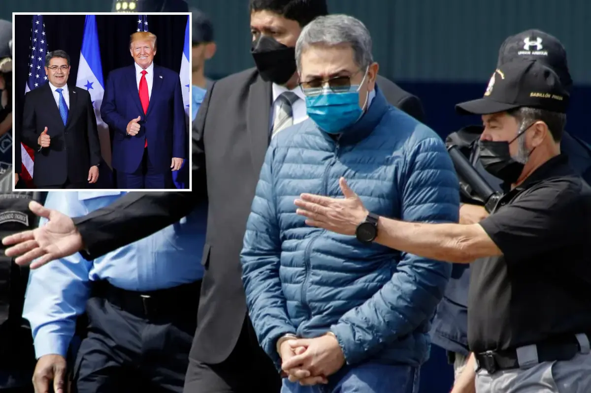 Trump intends to pardon former Honduran President Juan Orlando Hernandez for his 2024 drug trafficking conviction.