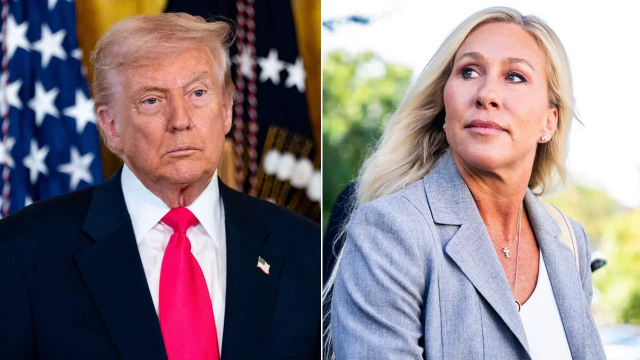 Trump kept criticizing Republican Rep. Marjorie Taylor Greene