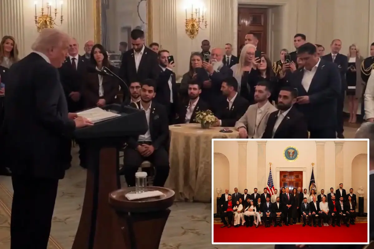 Trump meets with Israelis taken by Hamas: &lsquo;You&rsquo;re not hostages anymore ... you&rsquo;re heroes&rsquo;