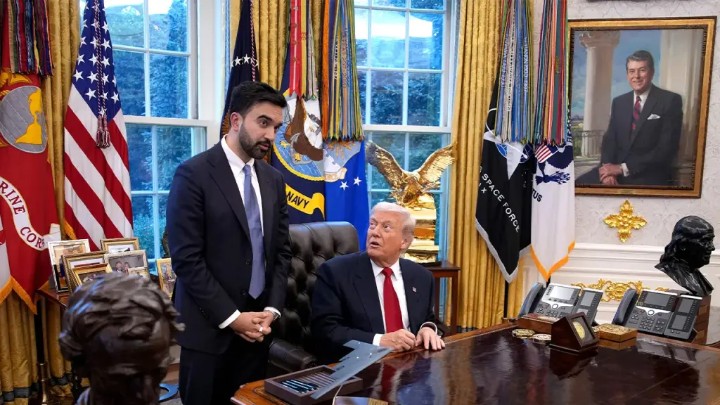 Trump meets with new NYC mayor Mamdani in the Oval Office for their first encounter
