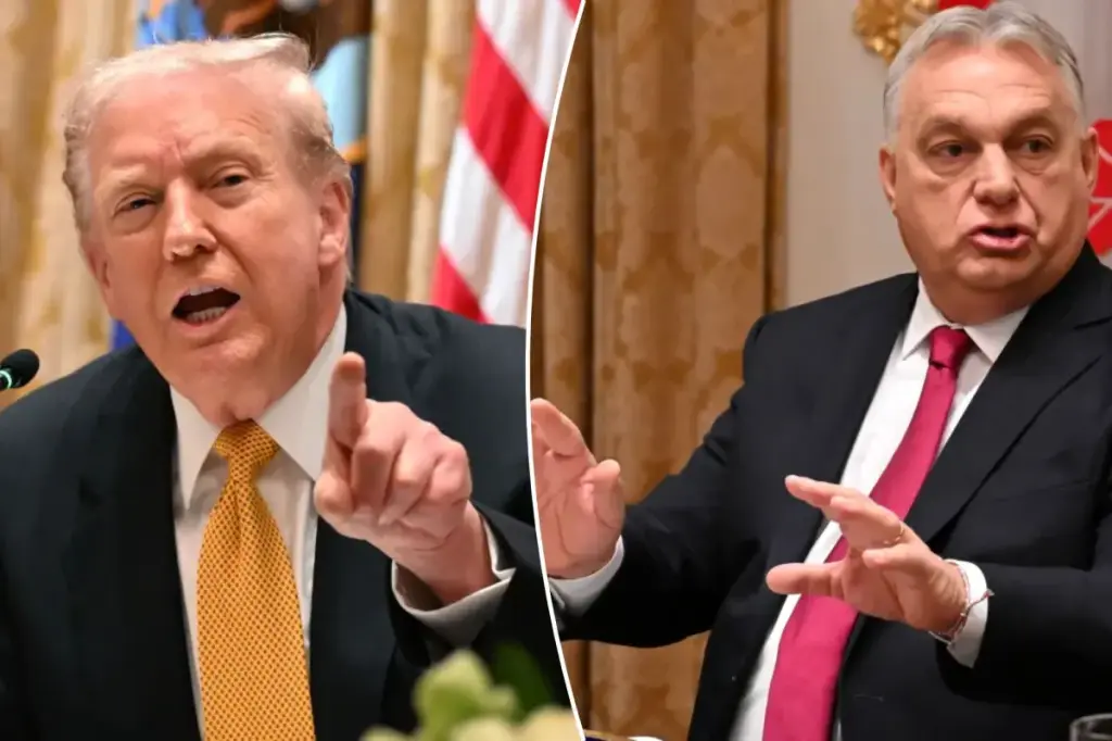 Trump mentions that the Budapest summit with Putin might be revived in his discussion with Orban.