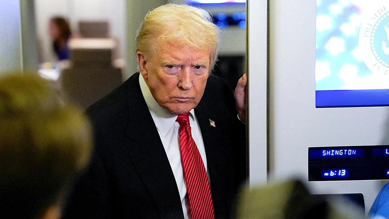 Trump questioned about instructing DOJ to go after Comey, Bolton, James