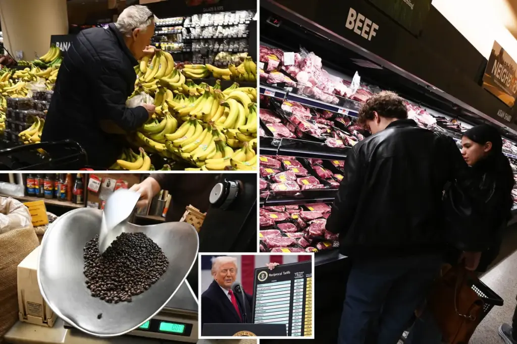 Trump reduces tariffs on coffee and bananas to lower rising grocery costs