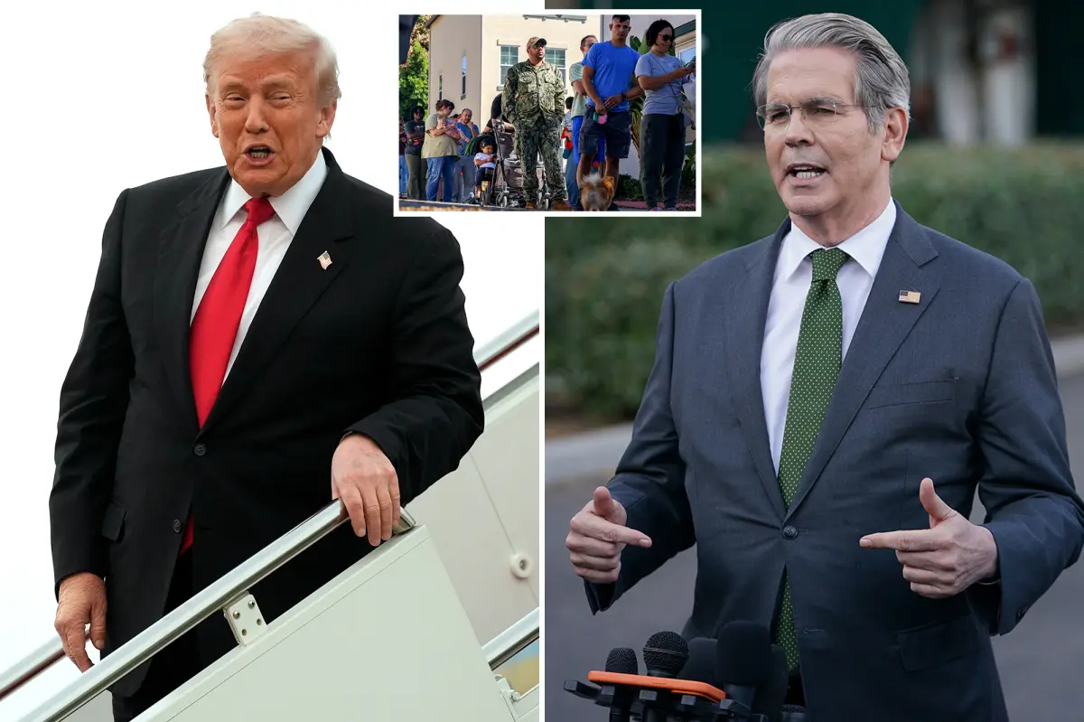 Trump reinforces $2K tariff payments, while Bessent warns that 'dividend' may translate to tax reductions.