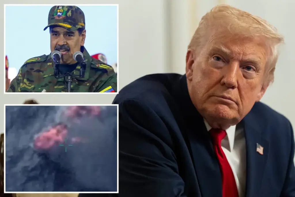 Trump states that the US will begin to stop Venezuelan drug traffickers 'by land' very soon.