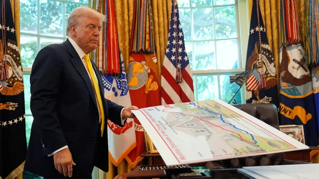 Trump's approval ratings reach their lowest as voters hold him responsible for the weak economy