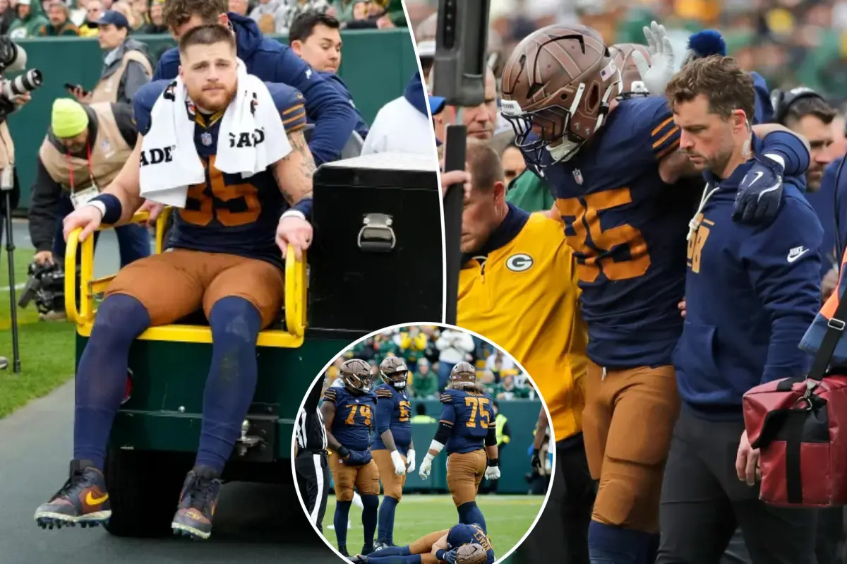 Tucker Kraft's injury appears serious after he was taken off the field during the Packers' defeat.