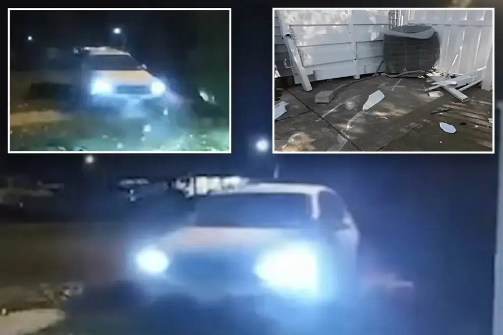 Twin 13-year-old sisters drove their parents' car on a destructive joyride through a New Jersey neighborhood out of boredom, according to police.