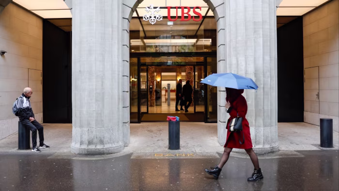 UBS chair discussed relocating the Swiss bank to the US with Scott Bessent