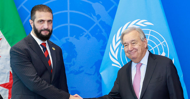 U.S. Requests U.N. to Remove Sanctions on Syria’s Sharaa Before Visit to White House