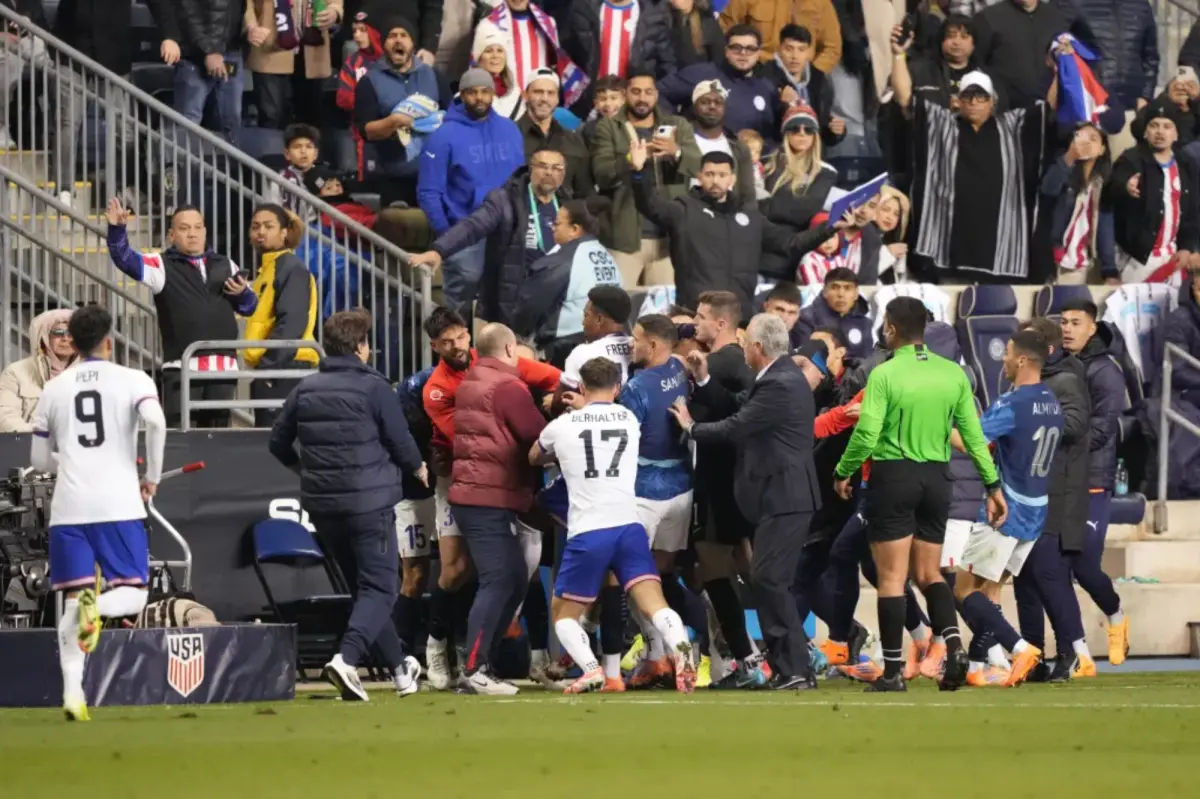 USMNT-Paraguay erupts into disorder with 'highly hazardous' fight