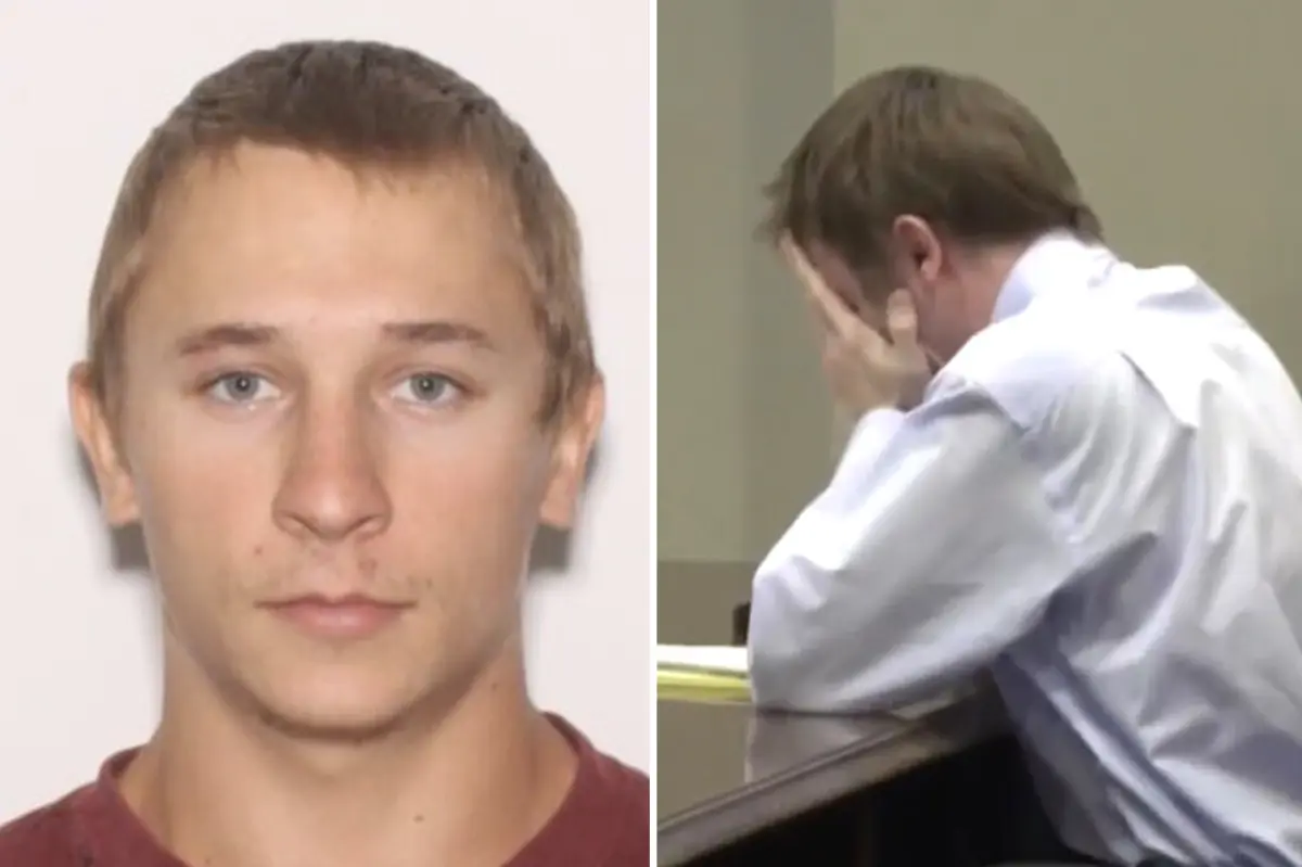 Ukrainian adoptee Dima Tower becomes emotional in Florida court while facing accusations of murdering his parents in a trial.