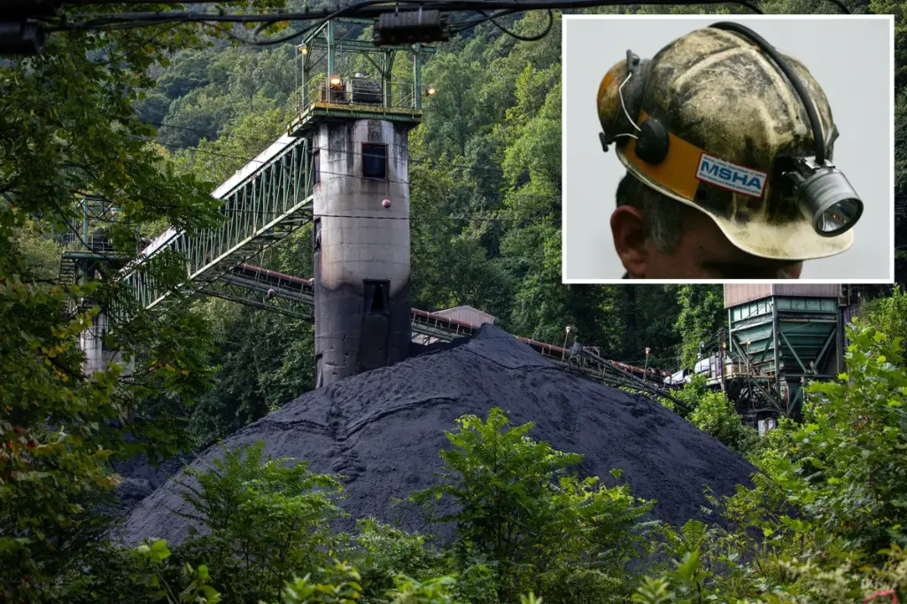 Urgent hunt for trapped miner as flood takes over tunnels almost a mile beneath the mountain