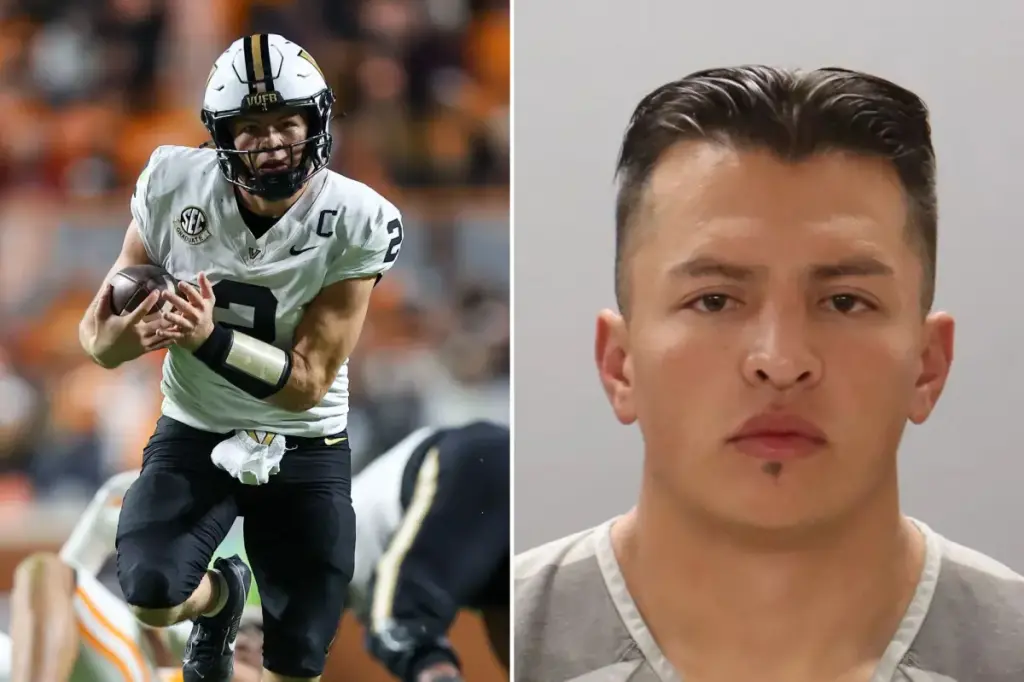 Vanderbilt quarterback Diego Pavia's brother taken into custody for public intoxication at a game for the second time this season