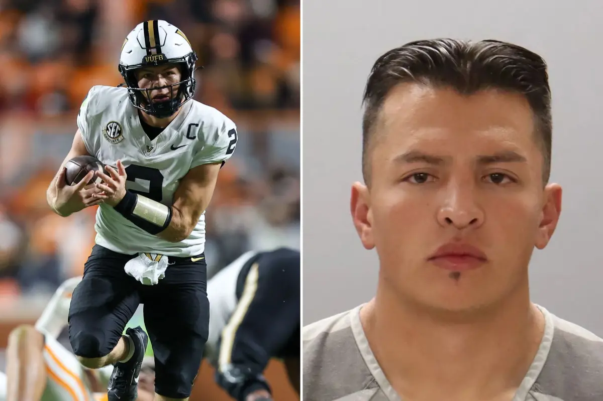Vanderbilt quarterback Diego Pavia's brother taken into custody for public intoxication at a game for the second time this season