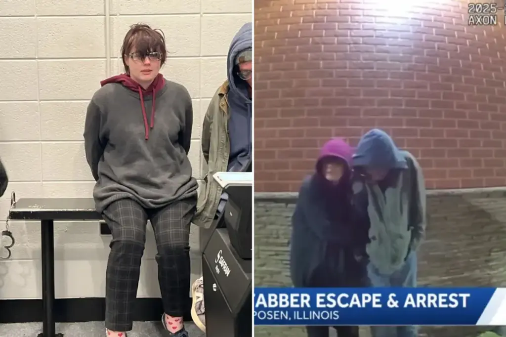 Video captures arrest of escaped 'Slender Man' attacker with transgender friend