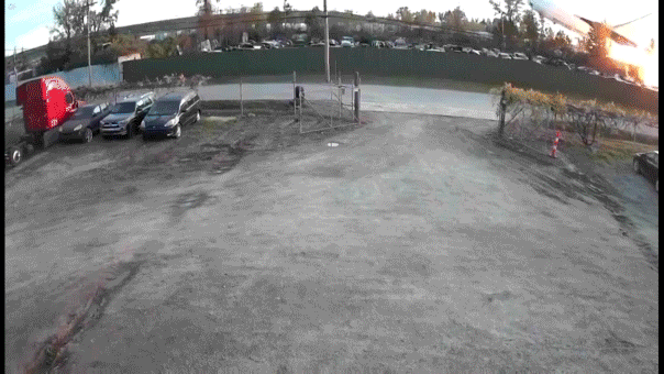 Video captures huge fireball from fatal UPS plane accident in Kentucky
