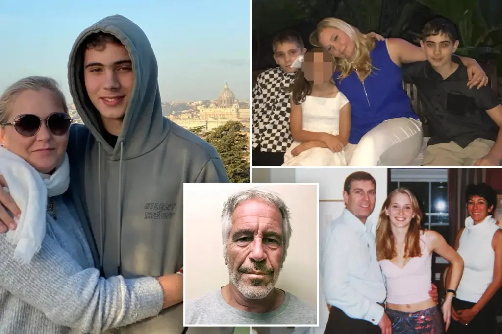 Virginia Giuffre's sons, who claimed abuse against Andrew and Epstein, want control of her estate.