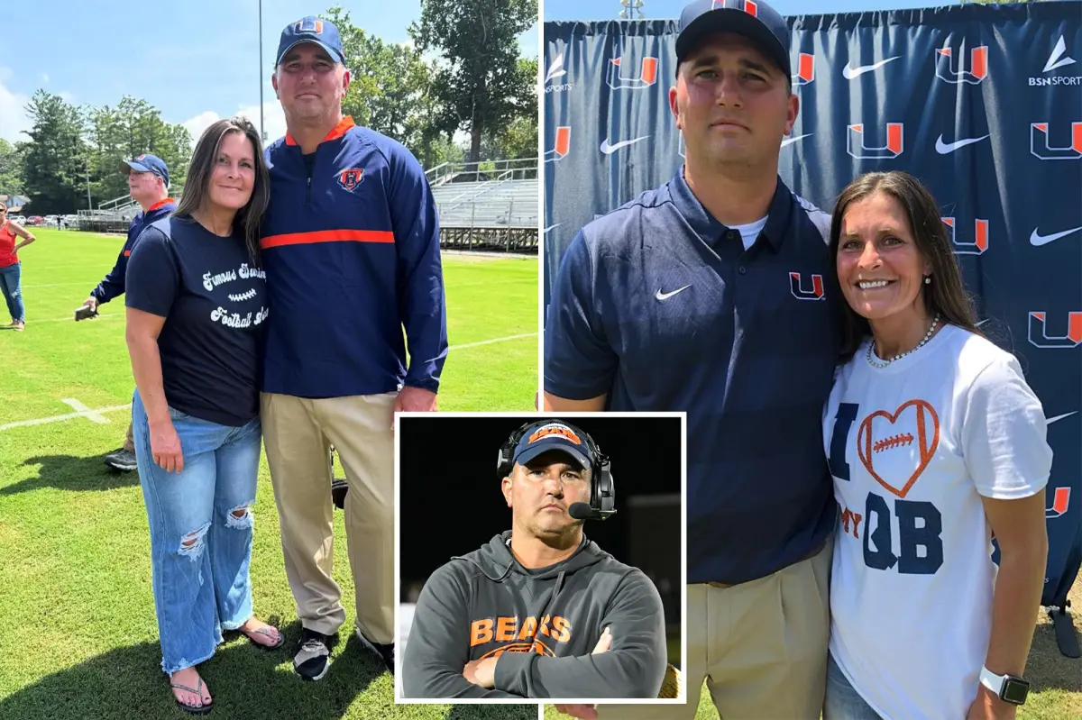 Virginia football coach Travis Turner's wife refutes claims that her missing husband is connected to child pornography.
