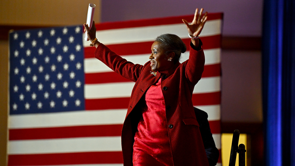 Virginia's Lt. Gov. Earle-Sears acknowledges her situation, stating she's 'not going anywhere'