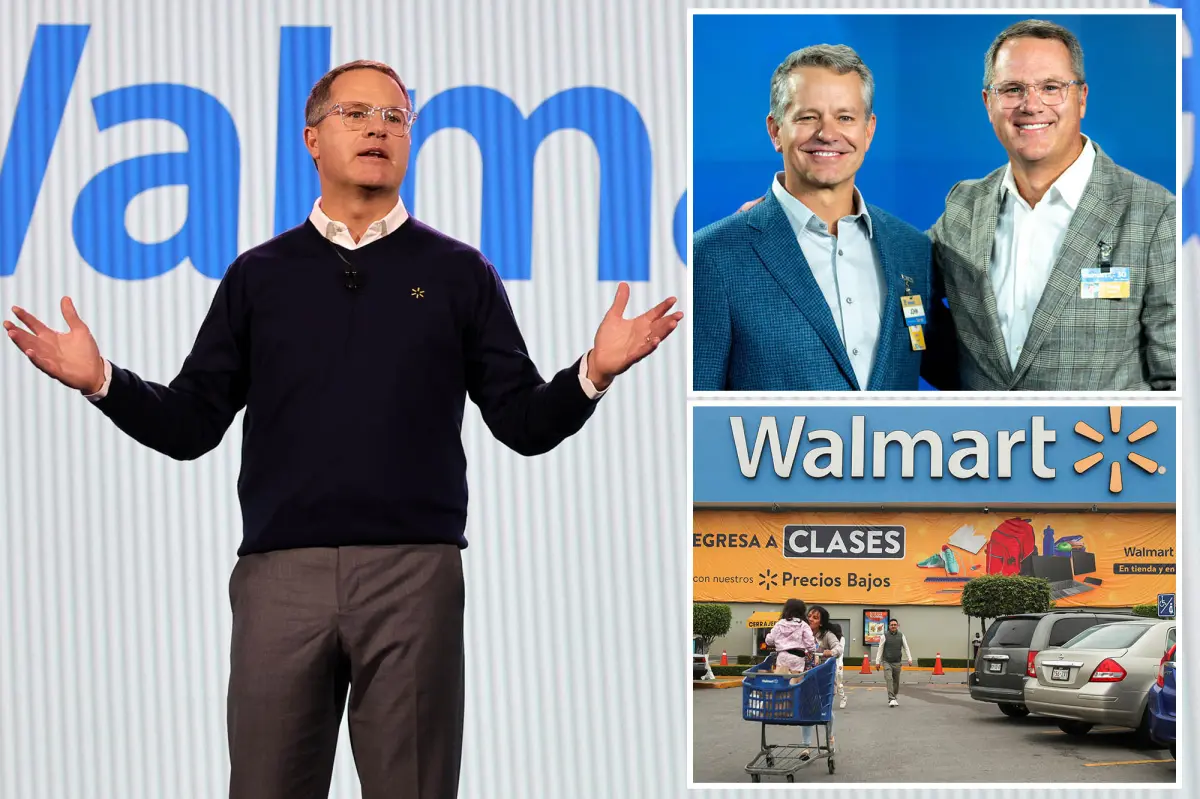 Walmart's CEO Doug McMillon is stepping down after 15 years with the company.