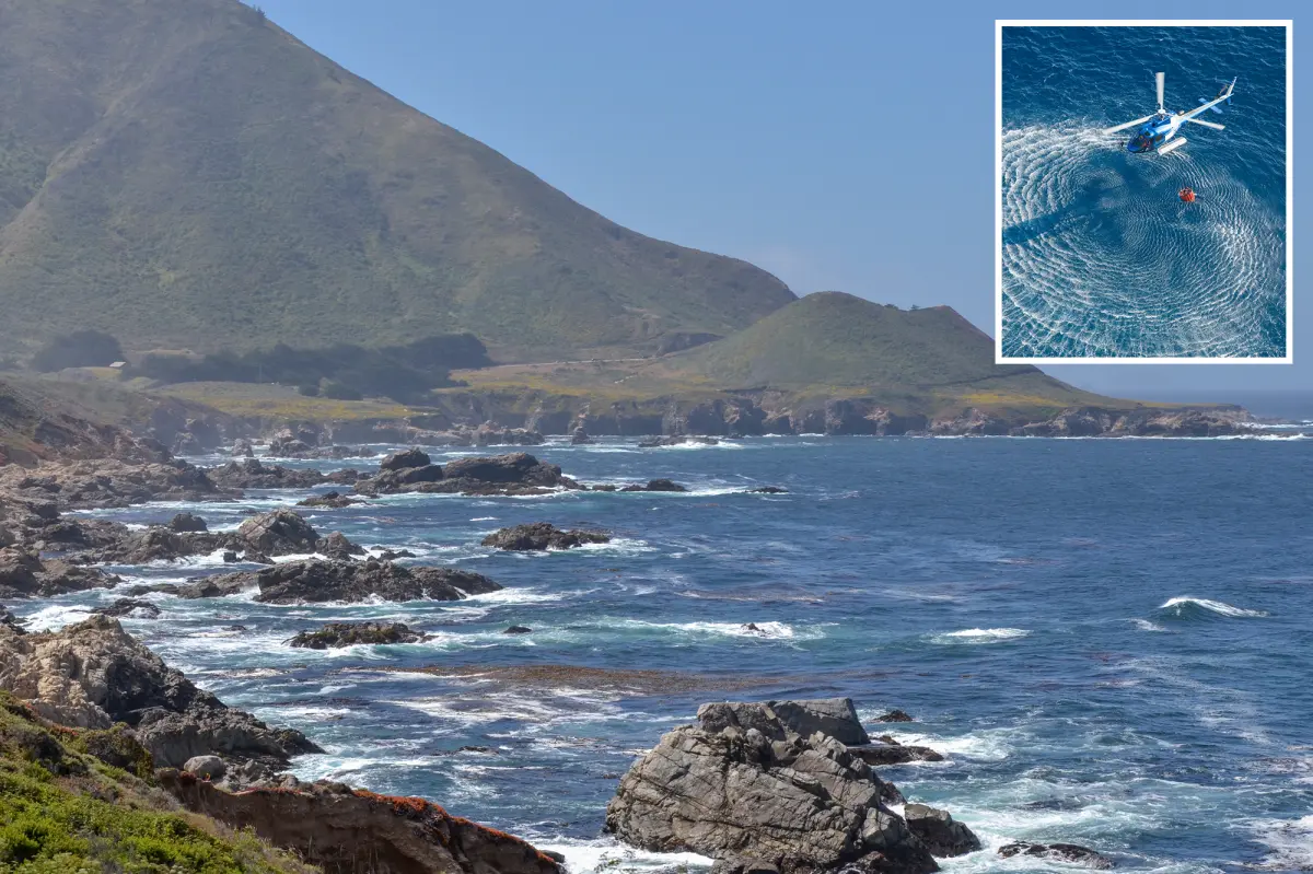 Wave in Big Sur sweeps three people into the sea, one remains missing