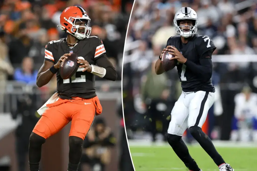 Ways to watch Shedeur Sanders and the Browns against the Raiders for free.