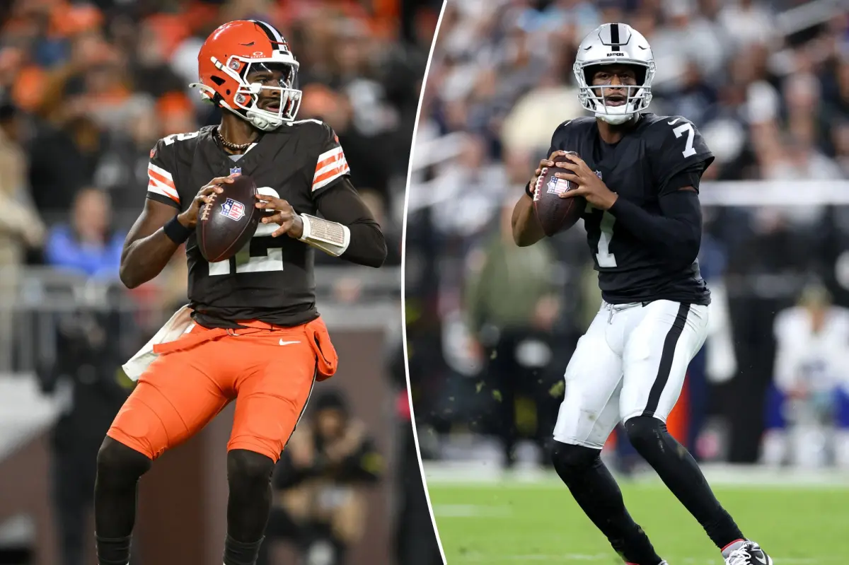 Ways to watch Shedeur Sanders and the Browns against the Raiders for free.