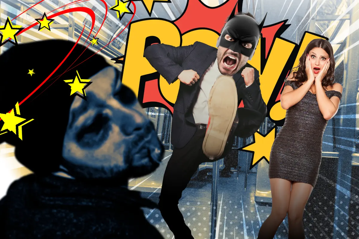 Wearing a Batman costume encourages subway riders to behave like everyday heroes, study finds.