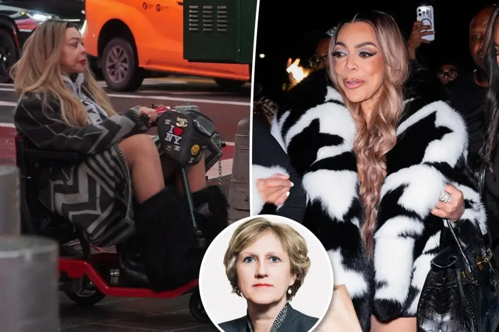 Wendy Williams is worried that her guardian, 'the Sabrina b-tch,' is isolating her from friends as a form of punishment.